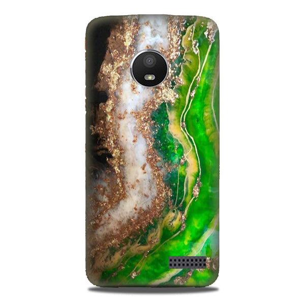 Marble Texture Mobile Back Case for Moto E4 Plus (Design - 307)