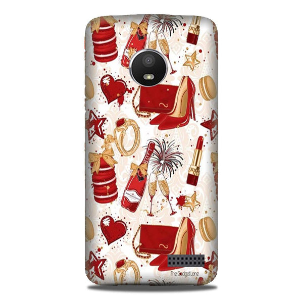 Girlish Mobile Back Case for Moto E4 Plus (Design - 312)
