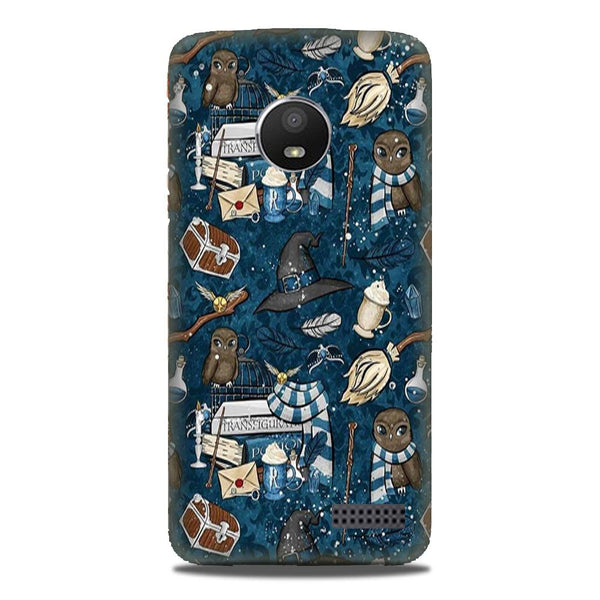 Magic Mobile Back Case for Moto E4 (Design - 313)