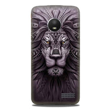 Lion Mobile Back Case for Moto E4 (Design - 315)
