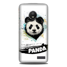 Panda Mobile Back Case for Moto E4 (Design - 319)