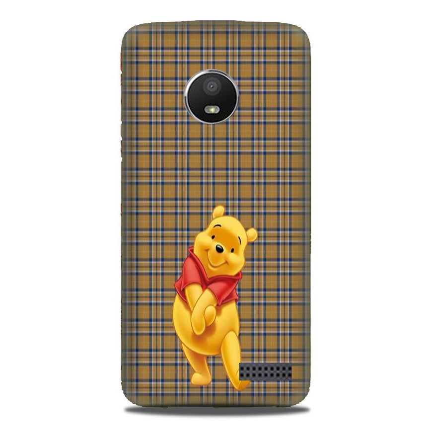 Pooh Mobile Back Case for Moto E4 (Design - 321)