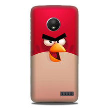 Angry Bird Red Mobile Back Case for Moto E4 (Design - 325)