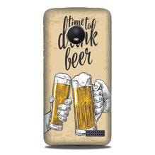 Drink Beer Mobile Back Case for Moto E4 (Design - 328)