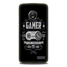 Gamer Mobile Back Case for Moto E4 (Design - 330)