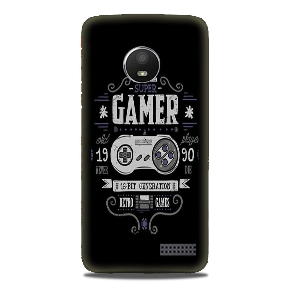 Gamer Mobile Back Case for Moto E4 Plus (Design - 330)