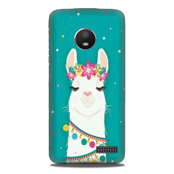 Camel Mobile Back Case for Moto E4 (Design - 331)