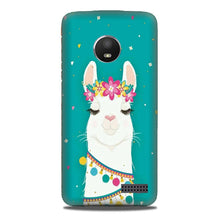 Camel Mobile Back Case for Moto E4 Plus (Design - 331)