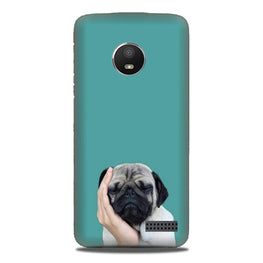Puppy Mobile Back Case for Moto E4 (Design - 333)