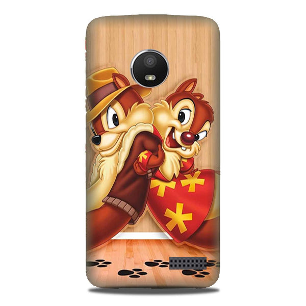 Chip n Dale Mobile Back Case for Moto E4 (Design - 335)
