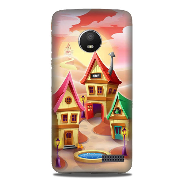 Sweet Home Mobile Back Case for Moto E4 Plus (Design - 338)