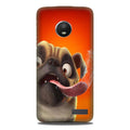 Dog Mobile Back Case for Moto E4 Plus (Design - 343)