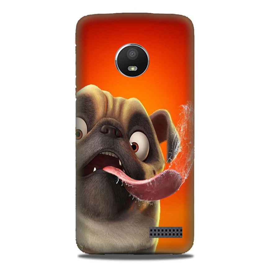 Dog Mobile Back Case for Moto E4 Plus (Design - 343)