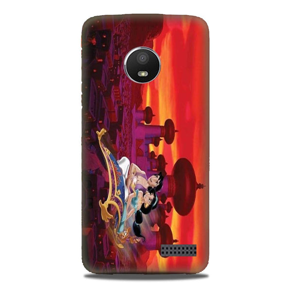Aladdin Mobile Back Case for Moto E4 Plus (Design - 345)