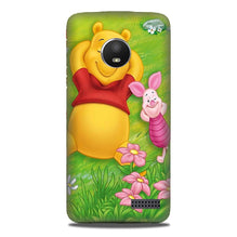 Winnie The Pooh Mobile Back Case for Moto E4 Plus (Design - 348)