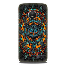 Owl Mobile Back Case for Moto E4 (Design - 360)
