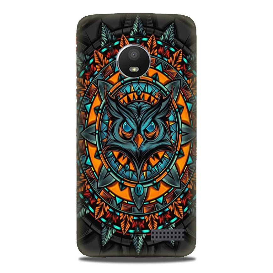 Owl Mobile Back Case for Moto E4 Plus (Design - 360)