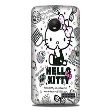 Hello Kitty Mobile Back Case for Moto E4 (Design - 361)