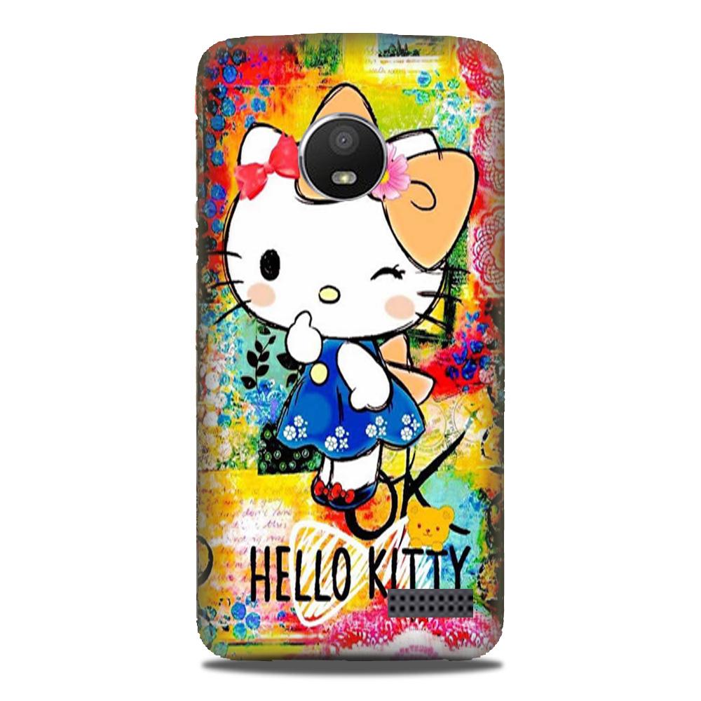 Hello Kitty Mobile Back Case for Moto E4 Plus (Design - 362)