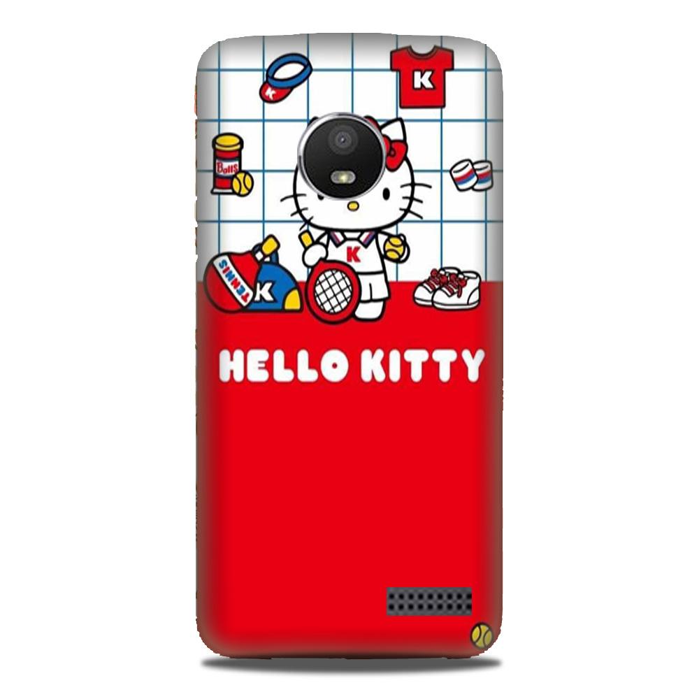 Hello Kitty Mobile Back Case for Moto E4 Plus (Design - 363)