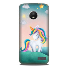 Unicorn Mobile Back Case for Moto E4 Plus (Design - 366)