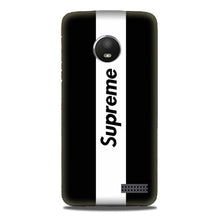 Supreme Mobile Back Case for Moto E4 (Design - 388)