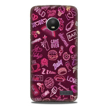 Party Theme Mobile Back Case for Moto E4 (Design - 392)
