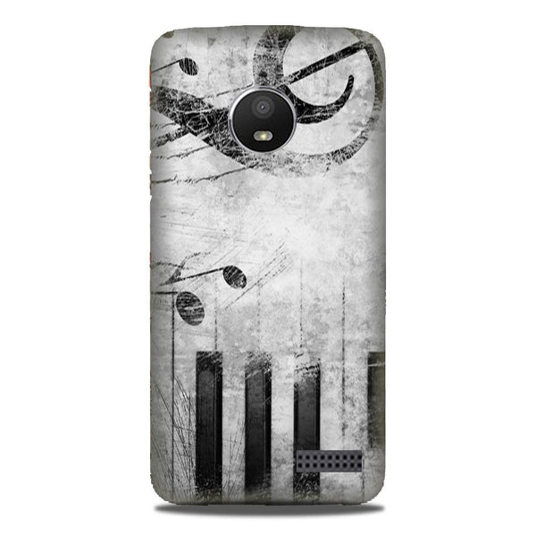 Music Mobile Back Case for Moto E4 (Design - 394)