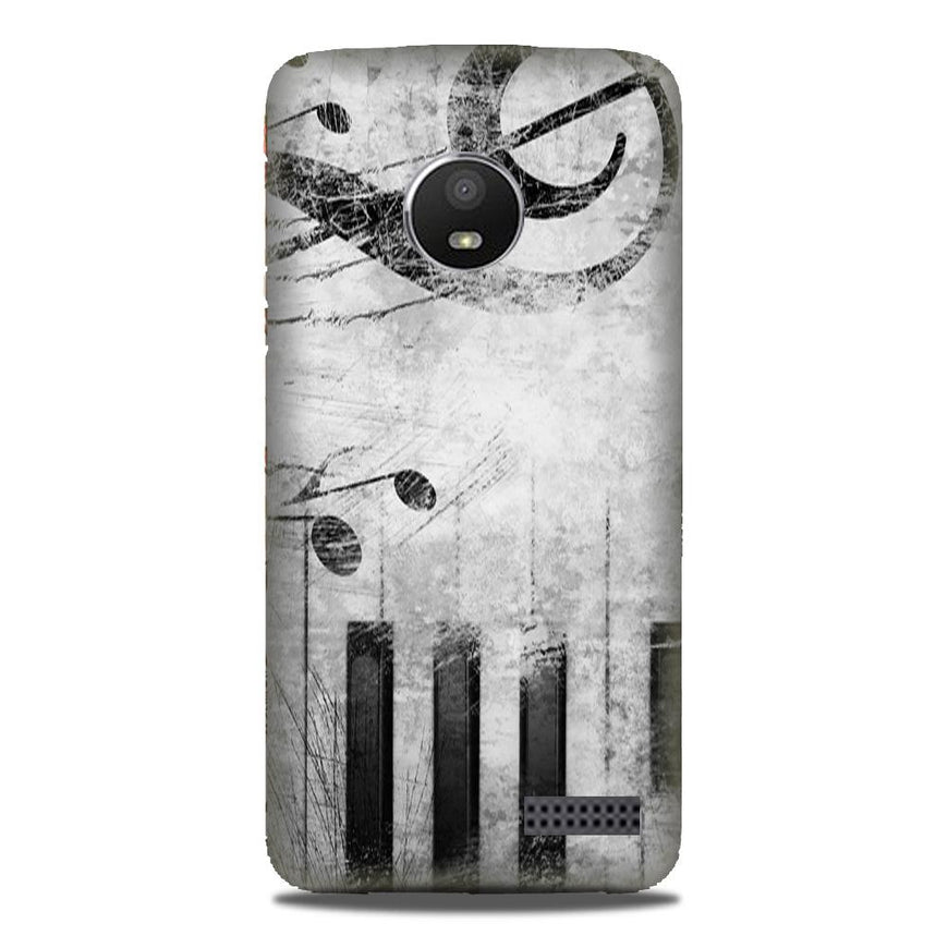 Music Mobile Back Case for Moto E4 Plus (Design - 394)
