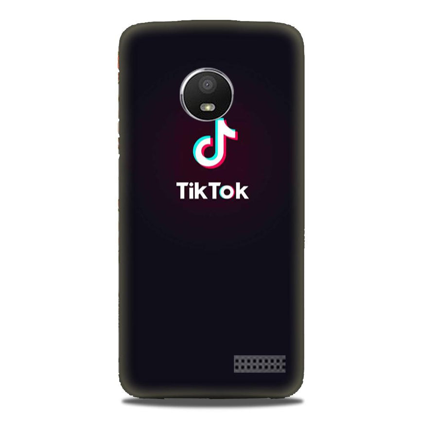 Tiktok Mobile Back Case for Moto E4 Plus (Design - 396)