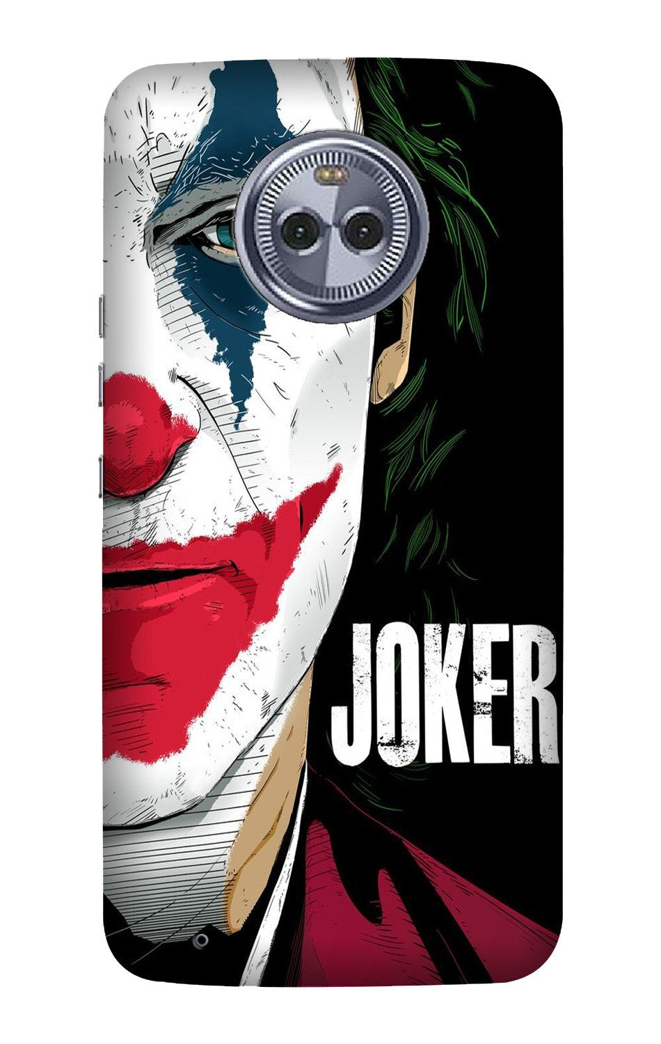 Joker Mobile Back Case for Moto X4 (Design - 301)