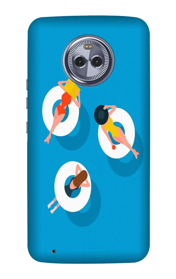 Girlish Mobile Back Case for Moto X4 (Design - 306)