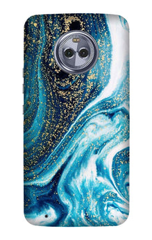 Marble Texture Mobile Back Case for Moto G6 (Design - 308)