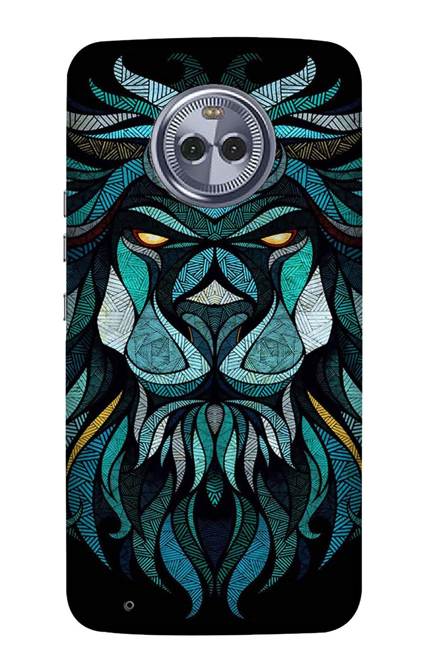 Lion Mobile Back Case for Moto G6 Play (Design - 314)