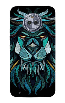 Lion Mobile Back Case for Moto G6 Plus (Design - 314)