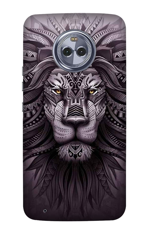 Lion Mobile Back Case for Moto X4 (Design - 315)