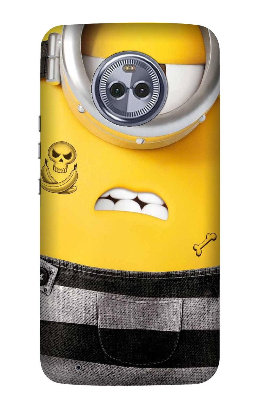 Minion Mobile Back Case for Moto G6 (Design - 324)