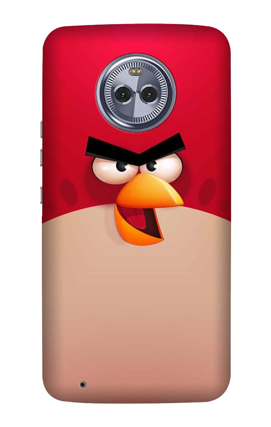 Angry Bird Red Mobile Back Case for Moto G6 Play (Design - 325)