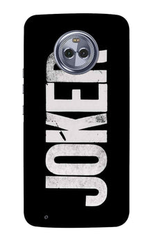 Joker Mobile Back Case for Moto X4 (Design - 327)