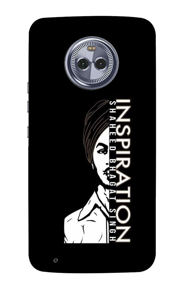 Bhagat Singh Mobile Back Case for Moto G6 Play (Design - 329)