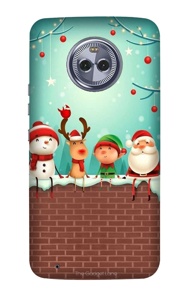 Santa Claus Mobile Back Case for Moto G6 Play (Design - 334)
