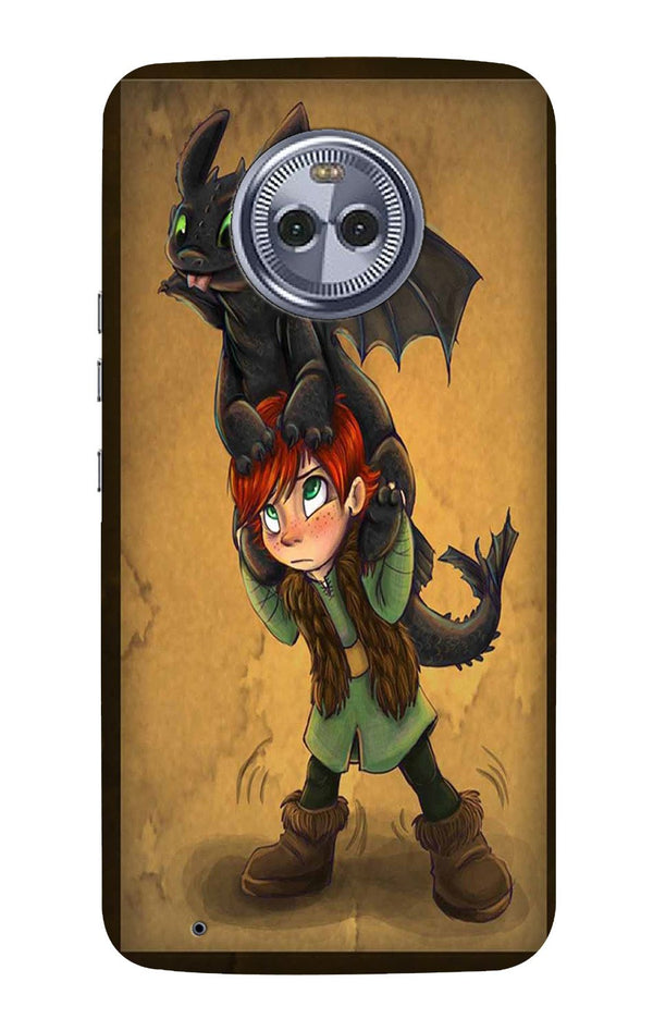 Dragon Mobile Back Case for Moto G6 (Design - 336)