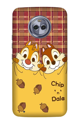 Chip n Dale Mobile Back Case for Moto G6 (Design - 342)