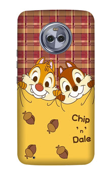 Chip n Dale Mobile Back Case for Moto X4 (Design - 342)