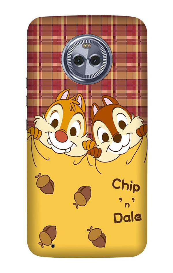 Chip n Dale Mobile Back Case for Moto G6 Plus (Design - 342)