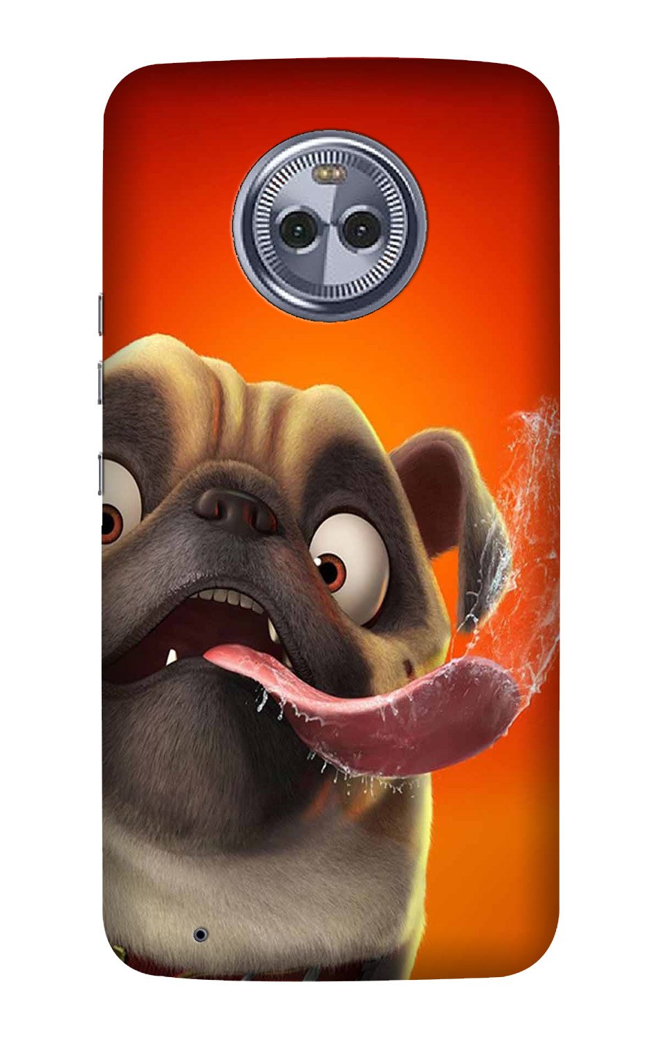 Dog Mobile Back Case for Moto G6 Play (Design - 343)