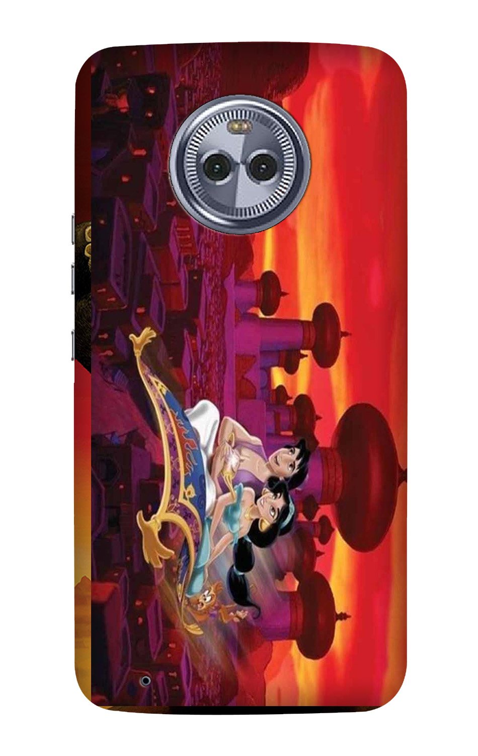 Aladdin Mobile Back Case for Moto G6 Play (Design - 345)