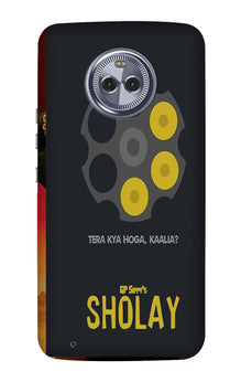Sholay Mobile Back Case for Moto G6 (Design - 356)
