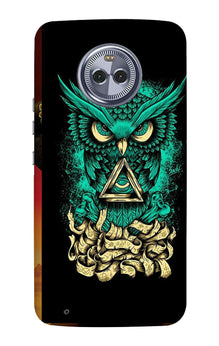Owl Mobile Back Case for Moto G6 (Design - 358)