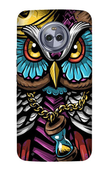 Owl Mobile Back Case for Moto X4 (Design - 359)
